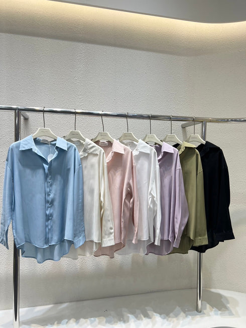 Casual Collar Down Formal Shirts
